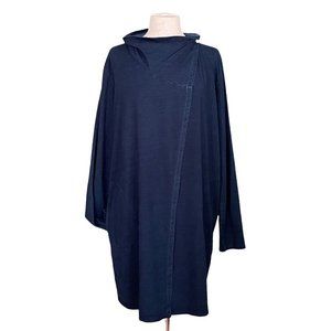 ❤️3for$20❤️ J Jill Indigo Long Asymmetric Tunic Jacket 😊